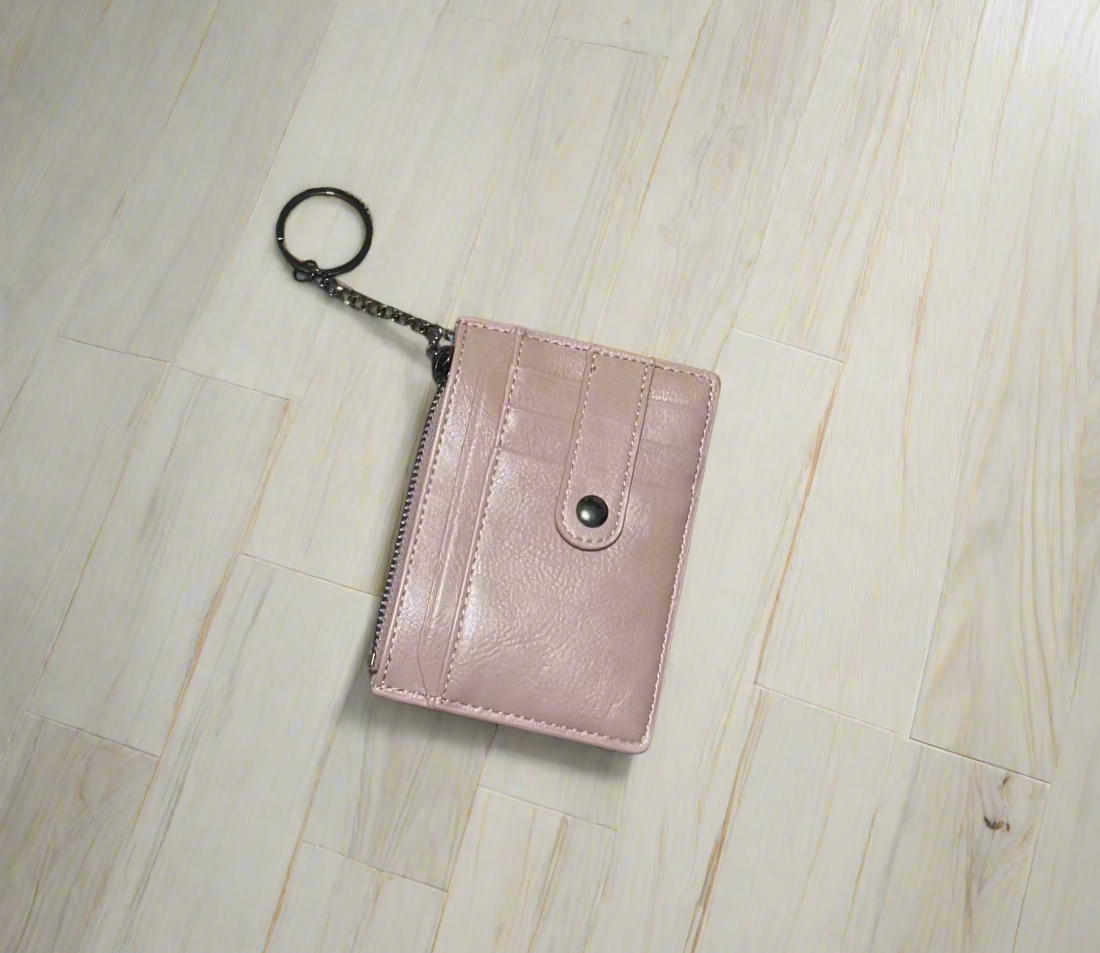 Card Wallet with Keychain